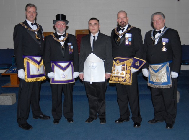 Picture of the D.D.G.M with our new brother